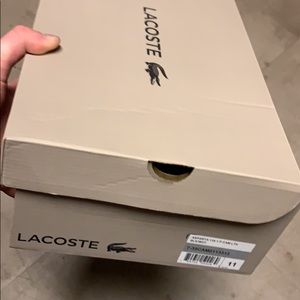 New Lacoste Leather shoes